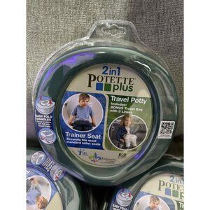 Kalencom Potette Plus 2-in-1 Travel Potty and Trainer Seat - Camo Green